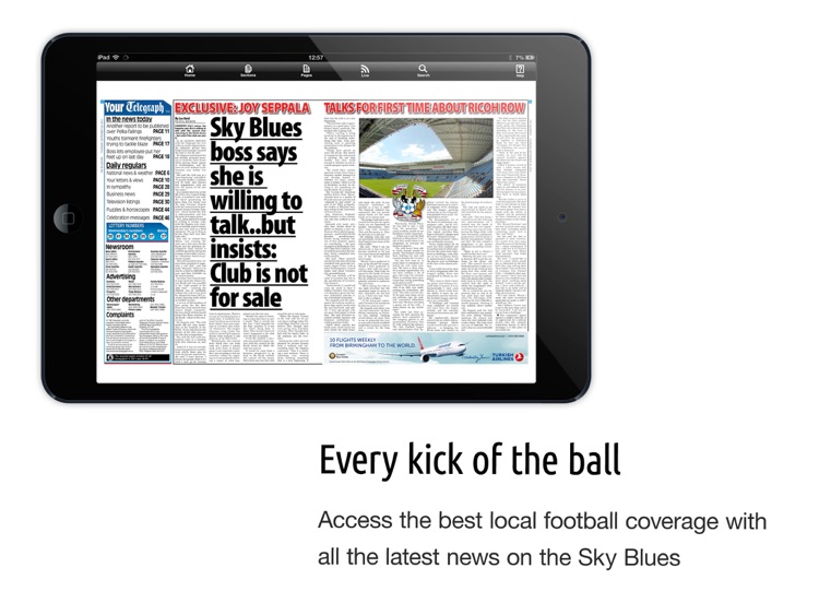 Coventry Telegraph Newspaper