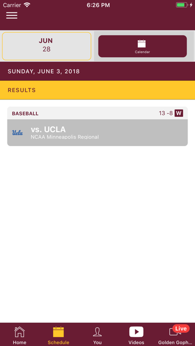 Minnesota Gophers Official App screenshot 2