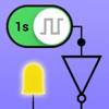 Icon Digital Gate Circuit Simulator