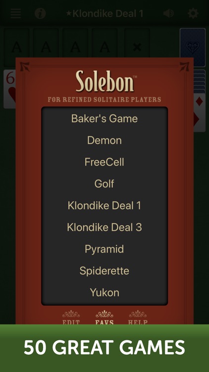 Solitaire by Solebon screenshot-3