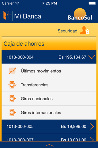 Banco Sol screenshot 4