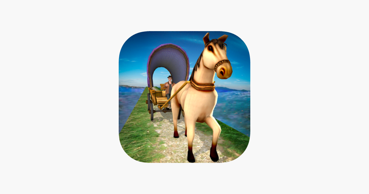 在app Store 上的 Ultimate Horse Cart Stunt Race