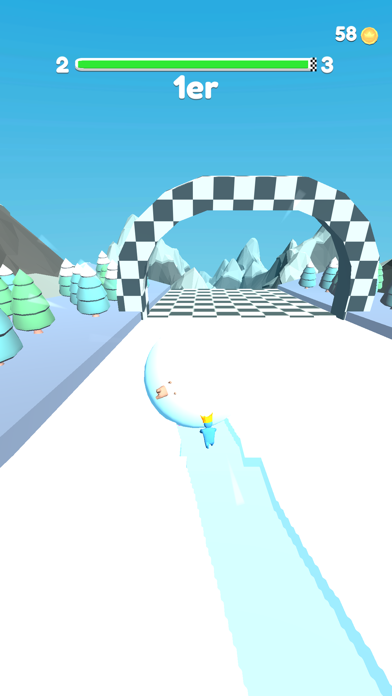 Snowball 3D.io screenshot 3