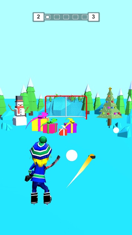 Slap Shot Hockey Tricks 3D screenshot-0
