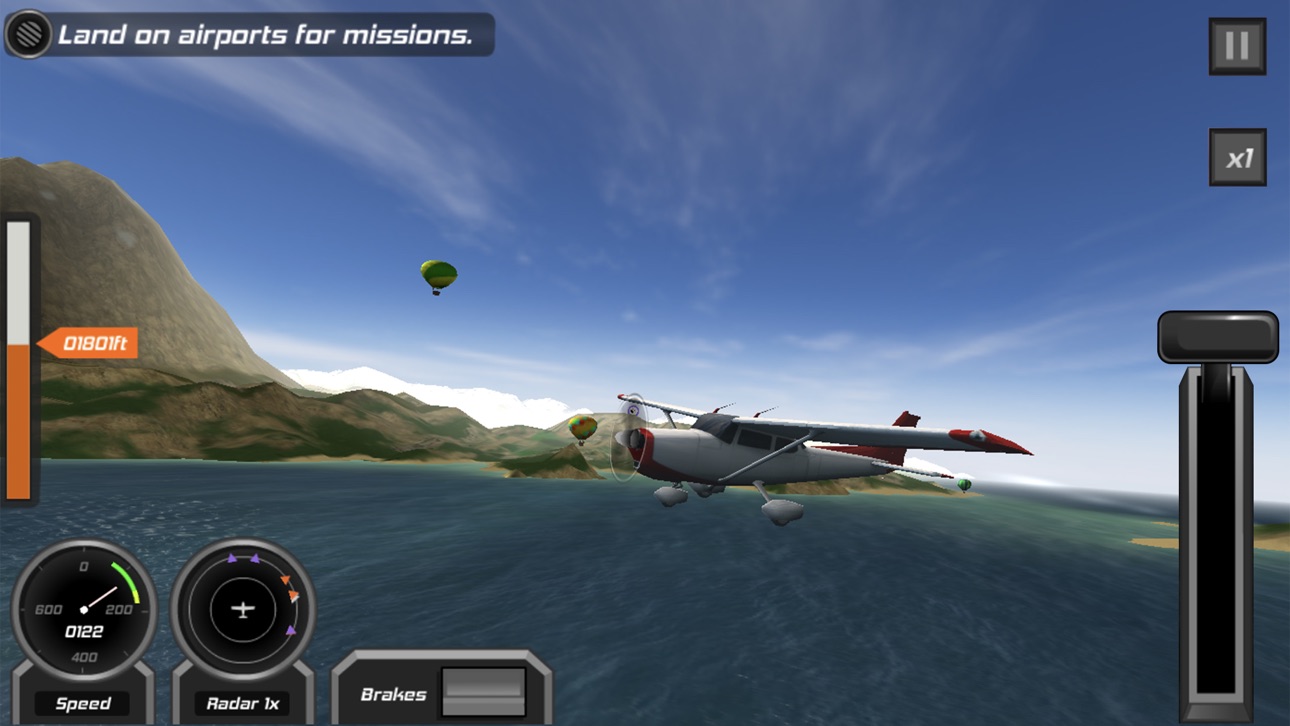 Flight Pilot Simulator 3D! Hack screenshot 4 - iOS game interface