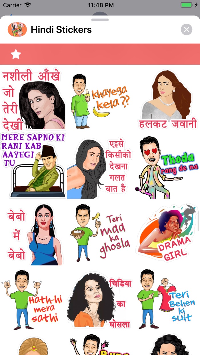 Hindi Stickers
