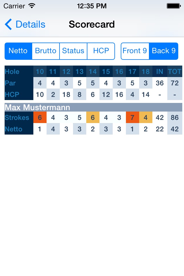 GolfCounterPro screenshot 3