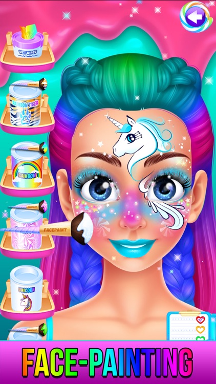 Rainbow Unicorn Candy Salon screenshot-0