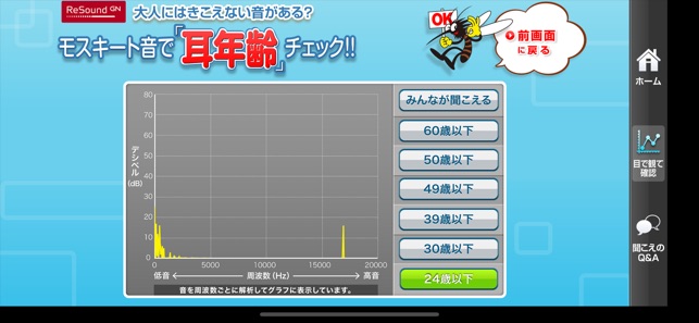 アラーム モスキート 音