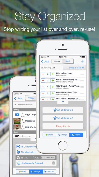 Grocery Gadget Shopping List