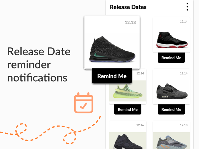 ‎Sneaker Riot - Release Dates Screenshot