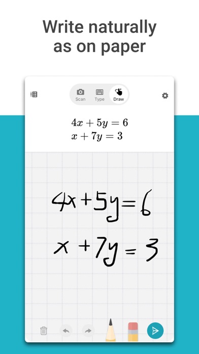 Microsoft Maths Solver -HW app