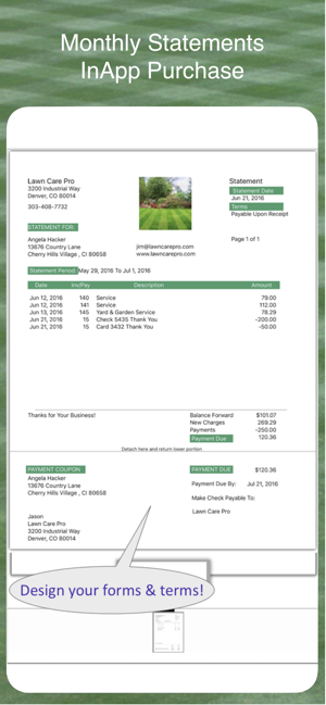 LawnCare Pro Invoicing & More(圖4)-速報App