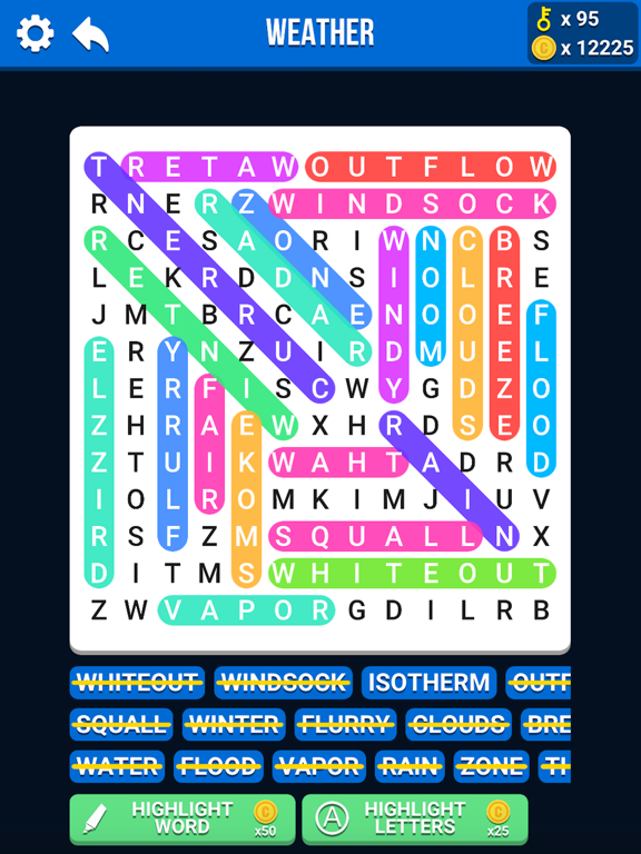 Screenshot #6 pour Word Search Stacks
