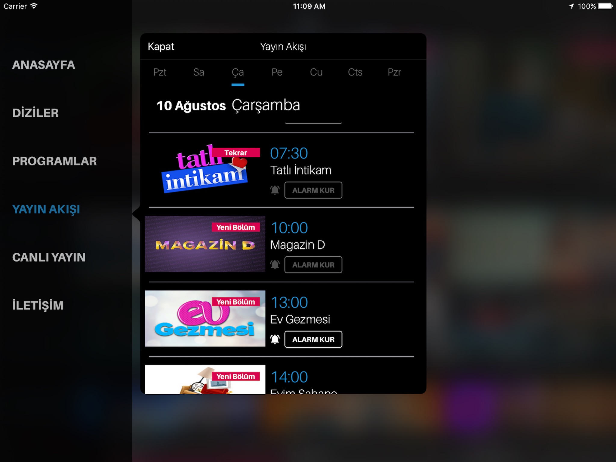 Kanal D for iPad screenshot 4