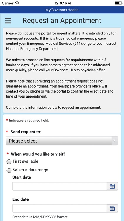 MyCovenantHealth