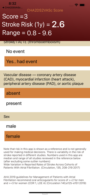 CHA2DS2VASc App(圖2)-速報App