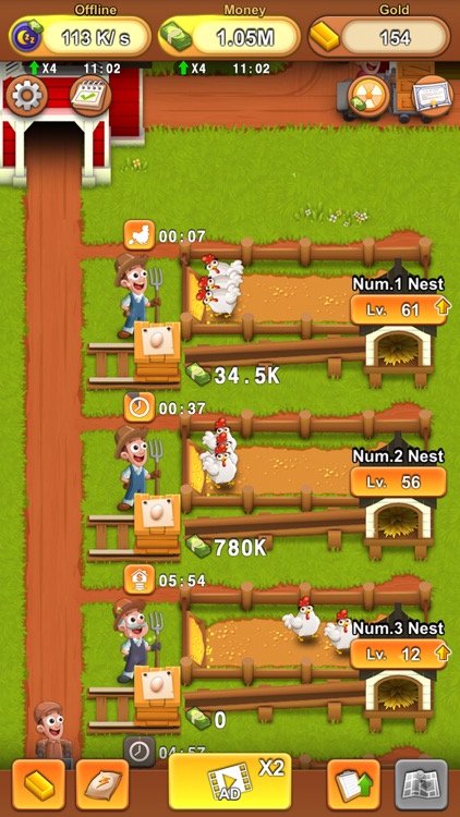 Idle Chicken Farm screenshot-3