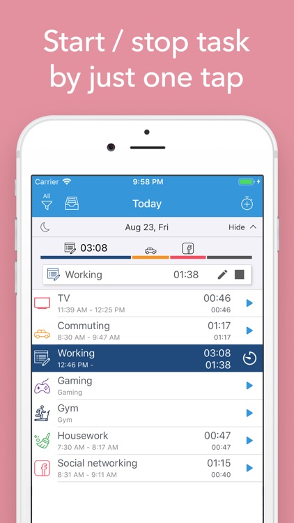 ATracker PRO Time Tracker screenshot-0