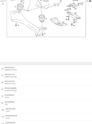 Screenshot 3 Mercedes-Benz Car Parts iphone