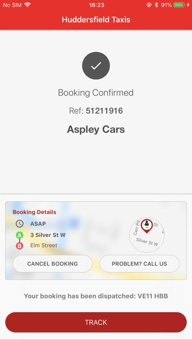 How to cancel & delete Huddersfield Taxis from iphone & ipad 4
