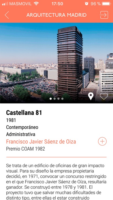 Guía Arquitectura Madrid screenshot 4