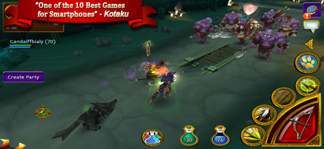 ‎Arcane Legends MMORPG Screenshot