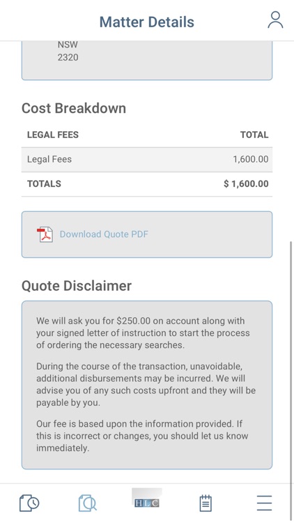 Hunter Legal & Conveyancing screenshot-4