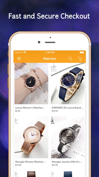 Shopping online fashion