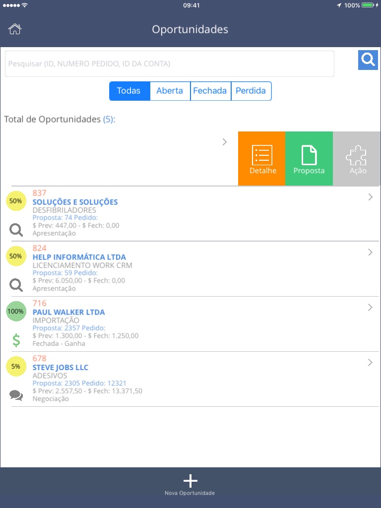 Gestão de Relacionamento | CRM screenshot 4