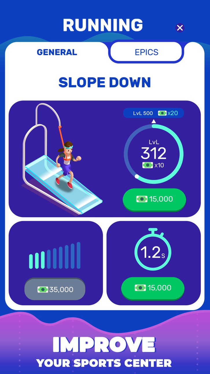 Idle Fitness Gym Tycoon - Game Hack screenshot 3 - iOS game interface