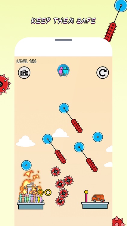 Rope Heroes- Fire rope rescue！ screenshot-3