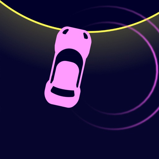 Neon Car Drifting