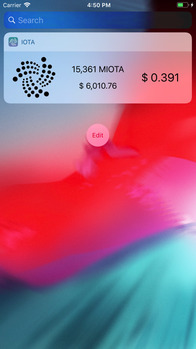 IOTA Balance screenshot 2