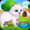 Not only that you will have a great time in this animal game, but you will get a nice opportunity to look after a fluffy kitty that needs pampering and entertainment