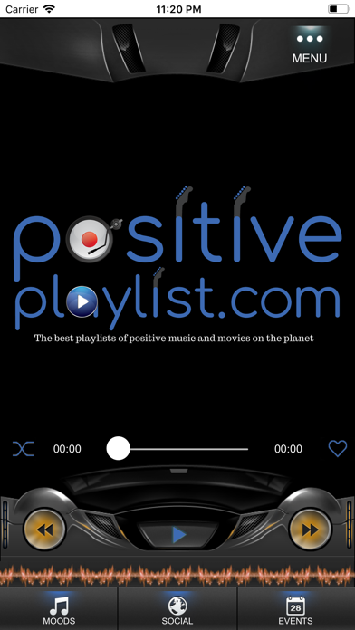 Positive Playlist screenshot 2