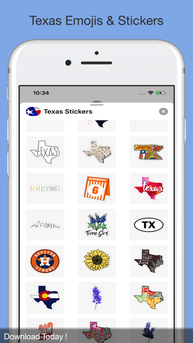 Texas Sticker screenshot 4