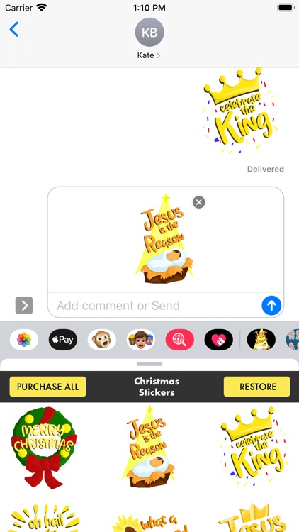 Christmas Stickers ·