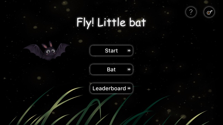 Fly! Little bat