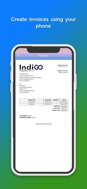 Indigo Invoicing(圖2)-速報App