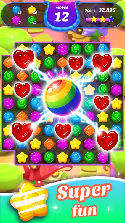 Gummy Candy Blast!Match 3 Game screenshot-0