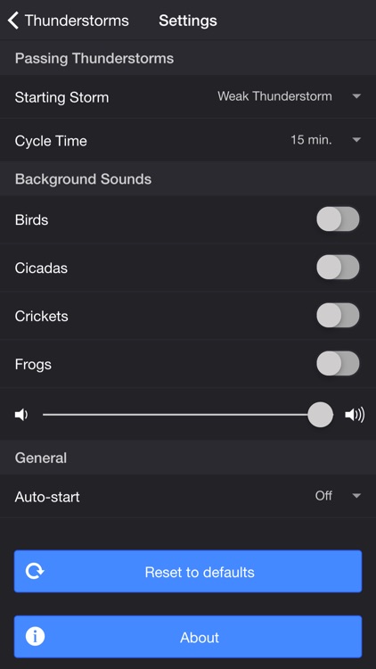 Thunderstorm Simulator