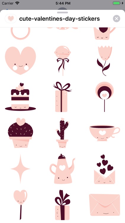 Cute Valentines Day Stickers screenshot-6