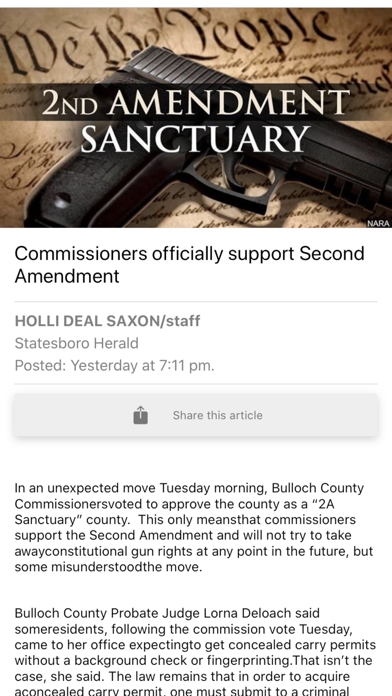 Statesboro Herald screenshot 3