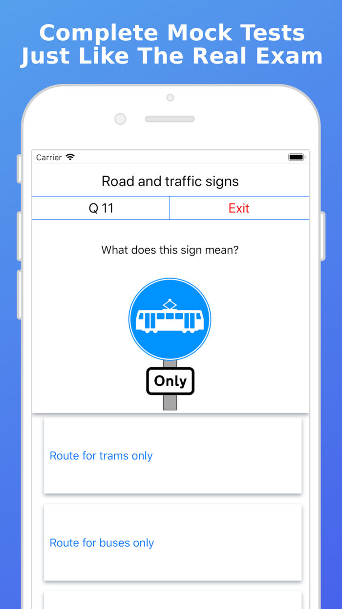 UK 2021 Driving Theory Test FV
