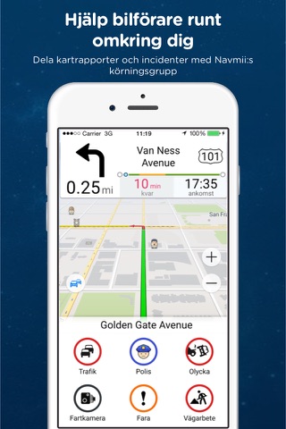 Navmii Offline GPS Portugal screenshot 3