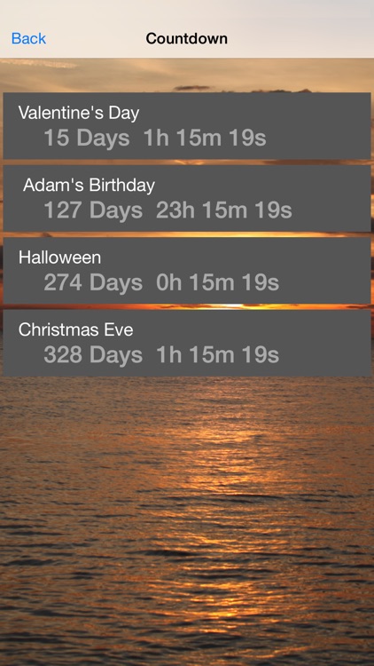 Light Calendar - Countdown