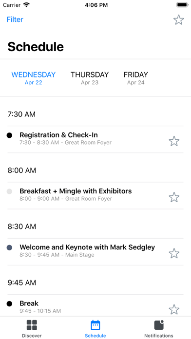 MemberClicks Conference App screenshot 3