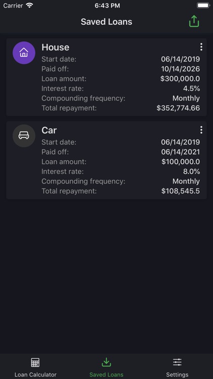 Loan calculator: Installment screenshot-3