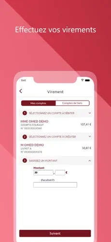 Screenshot 2 Banque Dupuy de Parseval Pro iphone
